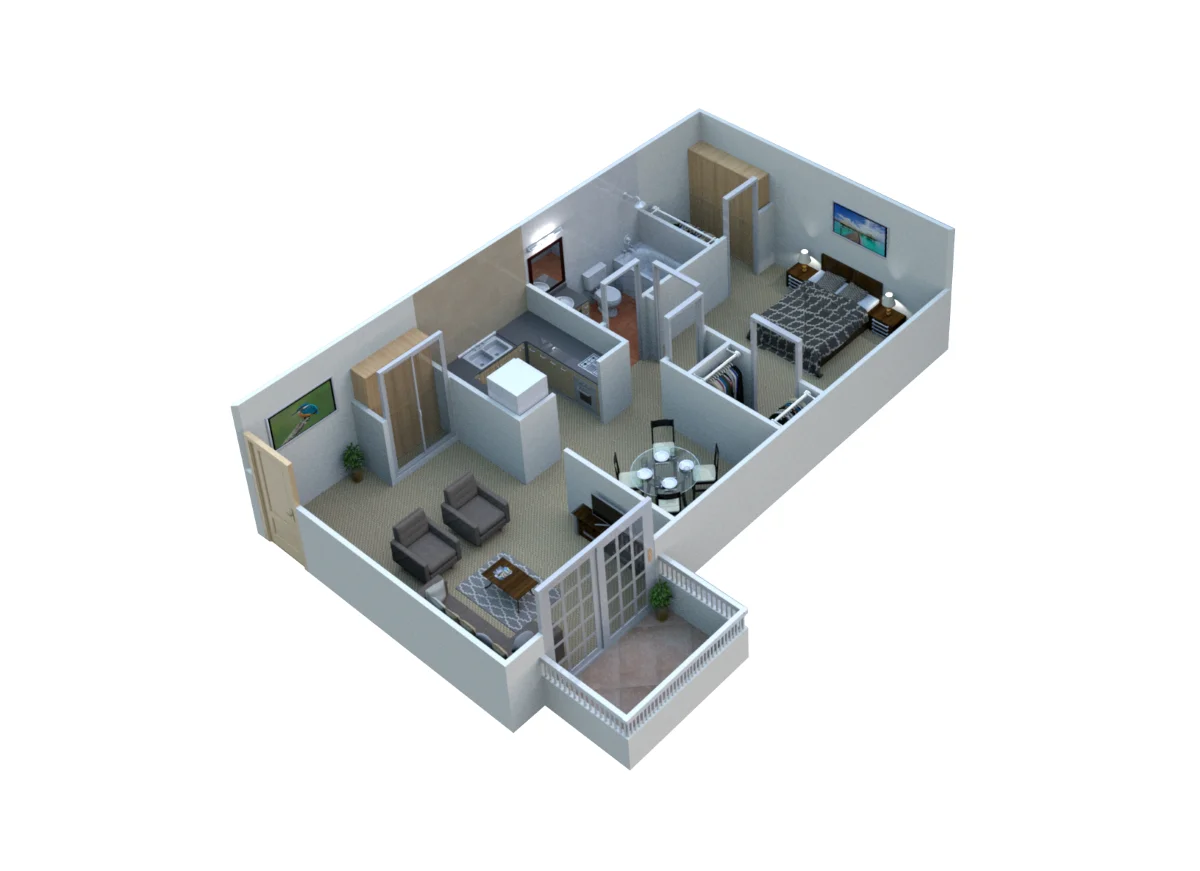Southfield - Chestnt Oaks Floorplan
