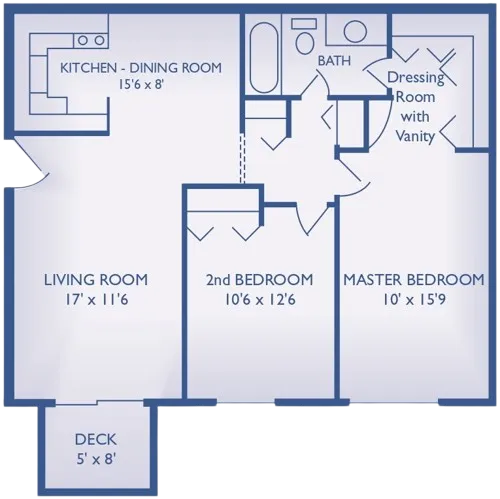 French Quarter Floorplan